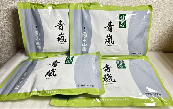 丸久小山園 青嵐 抹茶100g×4個セット