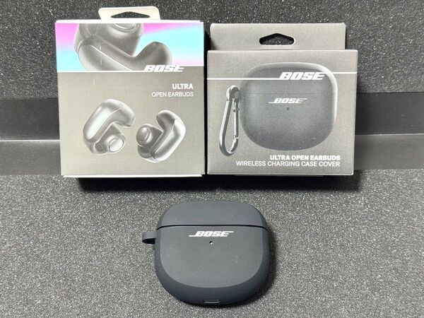 Bose Ultra Open Earbuds ブラック ULTRAOPENEBBLK 純正ワイヤレス充電ケース付き