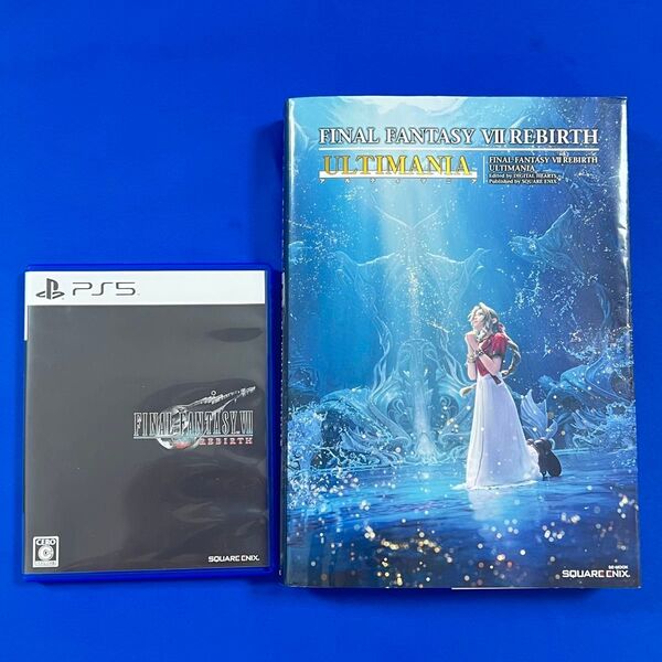 美品 PS5 ファイナルファンタジー 7 リバース ソフト 攻略本 セット アルティマニア FINAL FANTASY Ⅶ