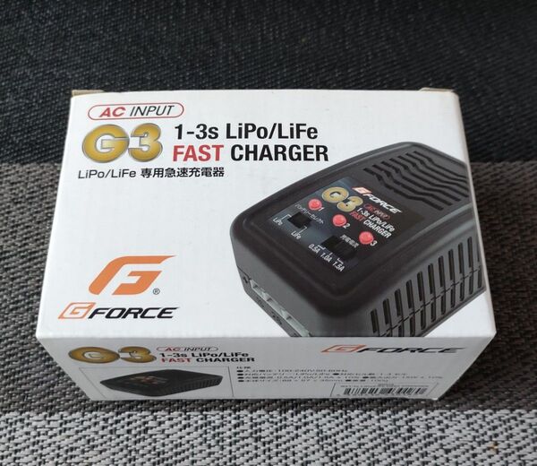 G-FORCE G3 FAST CHARGER + G-FORCE NOIR-AM3ミニS互換サイズバッテリー