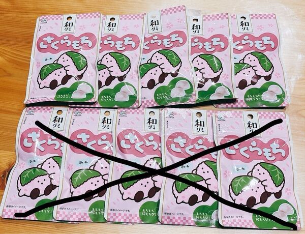不二家 和グミ さくらもち 34g×5袋 くさだんご39g×5袋