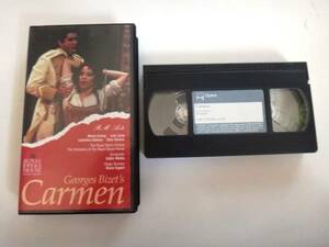 輸入版VHSビデオ　オペラ 『カルメン』ジョルジュ・ビゼー