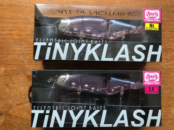 DRT タイニークラッシュ L.S PROBLUE 2つセット バックラッシュ オリカラ L S TINY KLASH