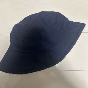 ネイビー ドット ハット