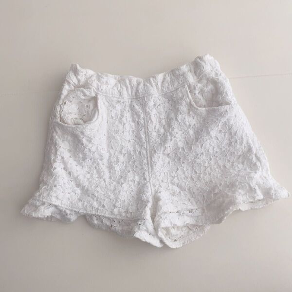 女の子 ベビー服 90 レース ショートパンツ