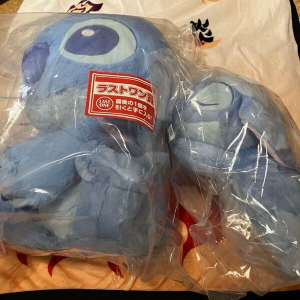 リロ&スティッチ 一番くじ B賞とラストワン賞 スティッチぬいぐるみ
