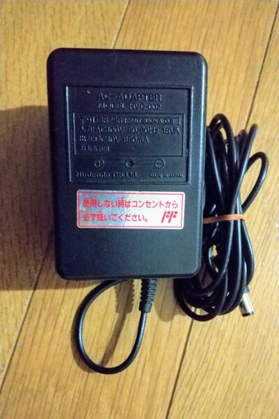 SFC ACアダプター 電源アダプター ファミコン/スーパーファミコン用