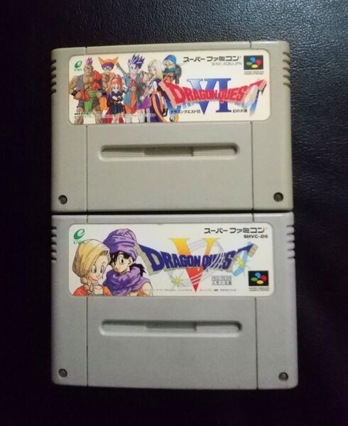 SFC ドラゴンクエストV Ⅵ セット品 ~ スーパーファミコンソフト