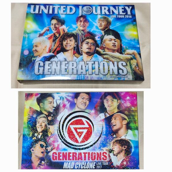 GENERATIONSのLIVE BluRay2本セット