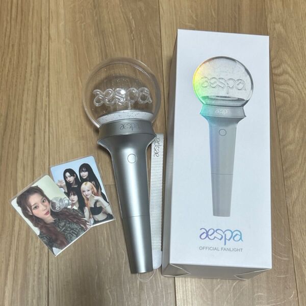aespa ペンライト ウィンタートレカ付き (おまけ付き)