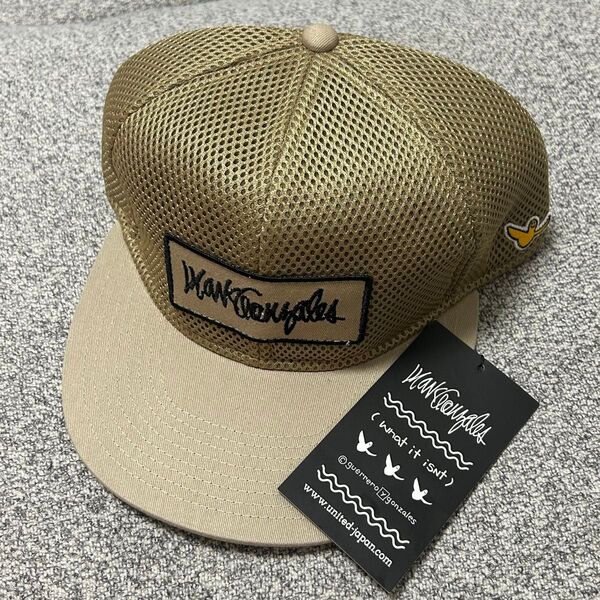 新品未使用 マークゴンザレス Markgonzales 帽子 メッシュキャップ ジェットキャップ キャップ フリーサイズ 調節可能