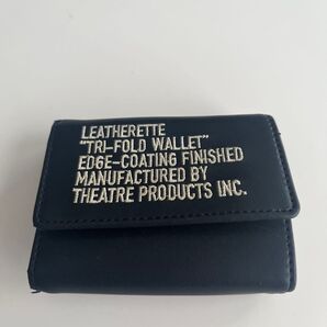 THEATRE PRODUCTS 三つ折り財布 エコレザートライフォールドウォレット