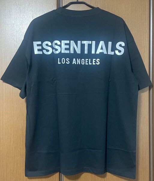 エッセンシャル ESSENTIALS 半袖Tシャツ 男女兼用反射ロゴ