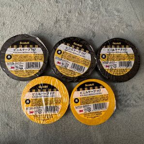 Scotch ビニルテープ117 電気絶縁用ポリ塩化ビニル粘着テープ
