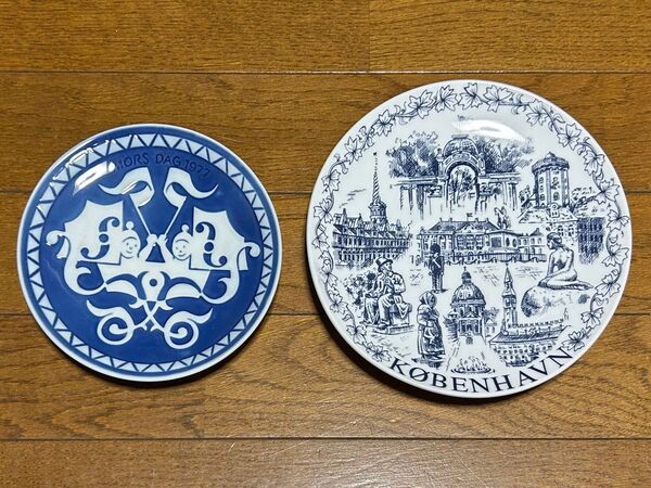ロイヤルコペンハーゲン 1977 mother's day イヤープレート お土産品 ROYAL COPENHAGEN デンマーク
