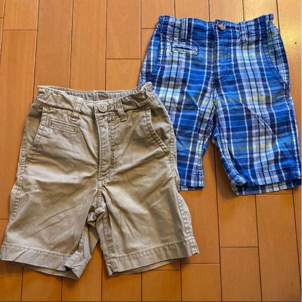 GAP ギャップキッズ ハーフパンツ ズボン パンツ 二枚セット 110 キッズ