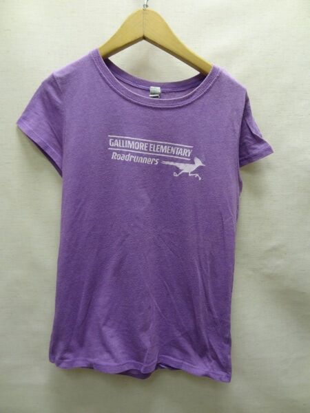 全国送料無料USAアメリカ古着子供服キッズ女の子ロードランナープリント半袖 Tシャツ150-160(L/10-12)