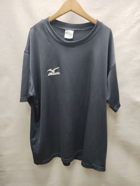 全国送料無料 ミズノ MIZUNO メンズ ポリエステル100%素材 スポーツ 半袖 グレー色 Tシャツ XOサイズ