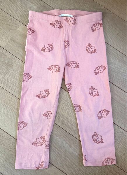 H&M 116 ユニコーン レギンスパンツ