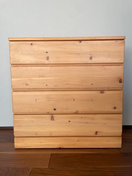【無印良品】4段チェスト