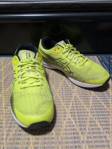 asicsアシックス LYTERACER5 ライトレーサー5 26.0cm 3E WIDE イエロー×ブラック