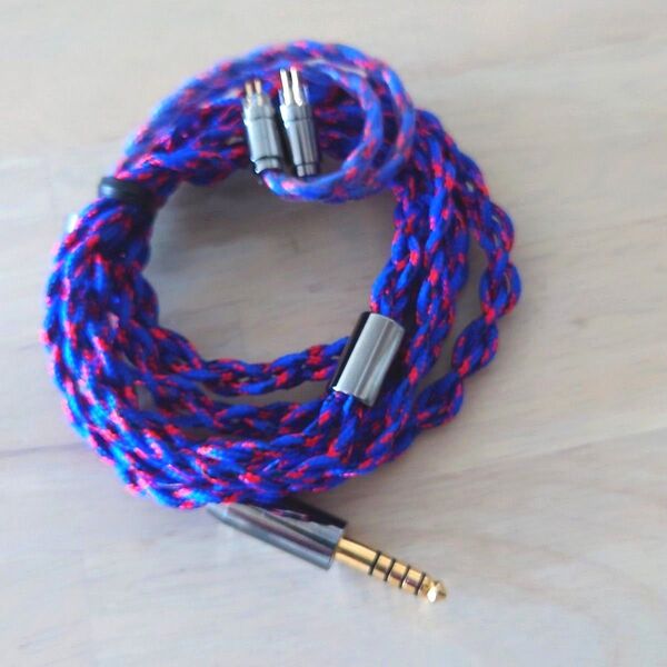 Yongse Spidey 2pin 4.4mm 5極 イヤホンケーブル