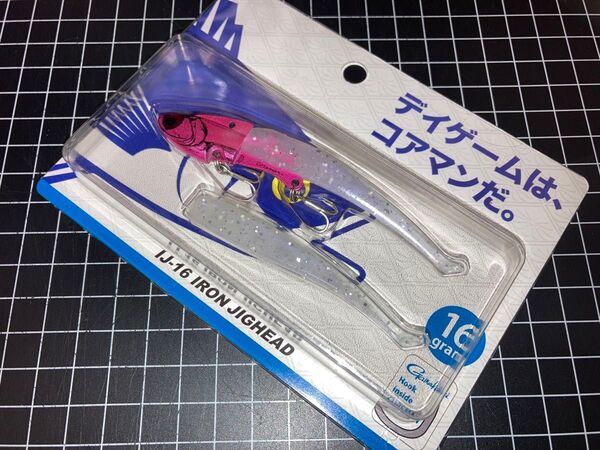即売 送料無料 配達記録付発送 新品 コアマン IJ-16 (ケイムラパール) アイアンジグヘッド ij16 シーバスルアー