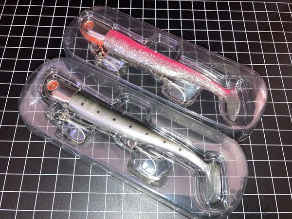 即売 送料無料 配達記録付発送 未使用 新品 ブルーブルー ジョルティ 30g 2本セット (ピンクシルバー、イワシ)