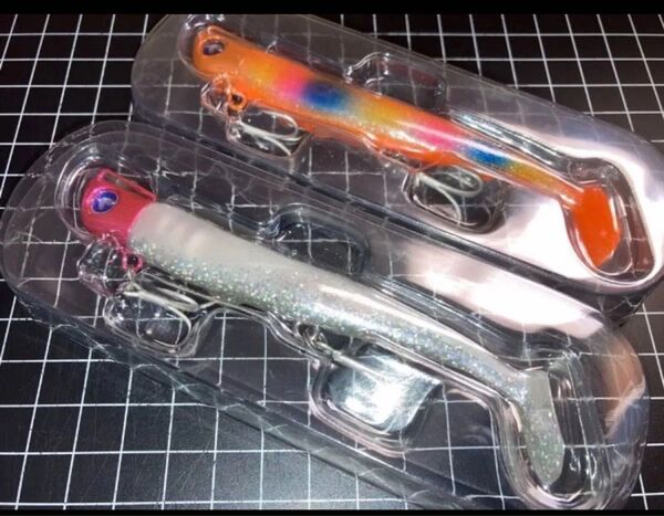 即売 送料無料 配達記録付発送 未使用新品 ブルーブルー ジョルティ 22g 2本セット (フラッシュグロー、ストライクオレンジ)