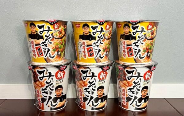 日清 新みそきんラーメン 新みそきんメシ 各3個 6個セット
