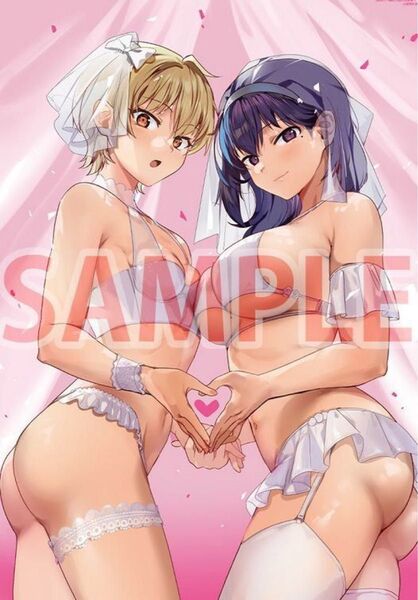 HTM/未開封品/昆布わかめ/B2タペストリー/世界で一番おっぱいが好き! 8巻 有償特典のみ