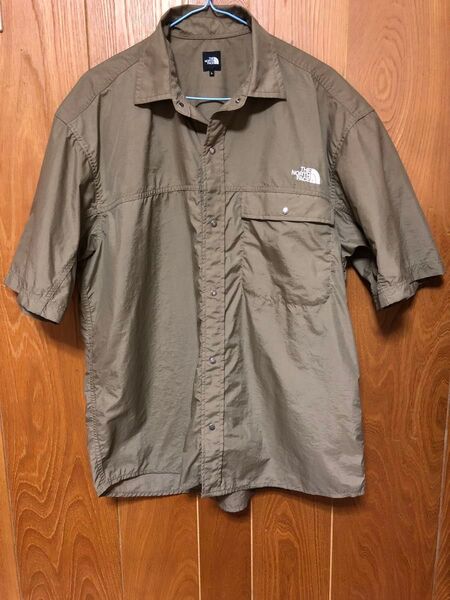 THE NORTH FACE 半袖 ヌプシシャツ クラシックカーキ NR22552