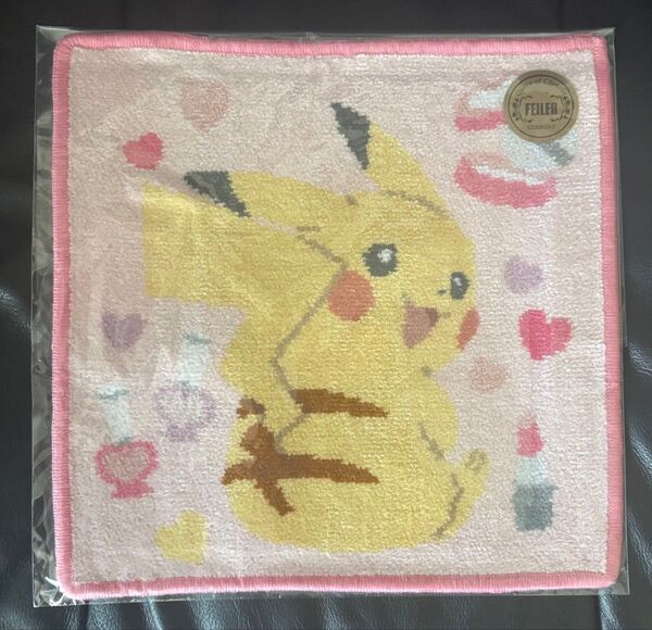 新品未使用☆フェイラー☆ポケモン☆ハンカチ☆ポケモンラブリーコスメピカチュウ