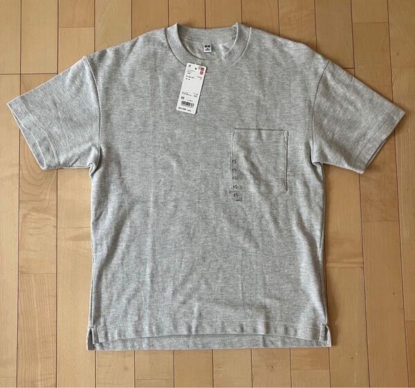 ユニクロ ビッグシルエットポケツキ半袖Tシャツ XS 未使用