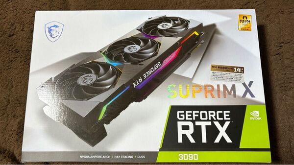 MSI GeForce RTX 3090 SUPRIM X 24G BARROW ウォーターブロック 本格水冷 中古品 動作確認済