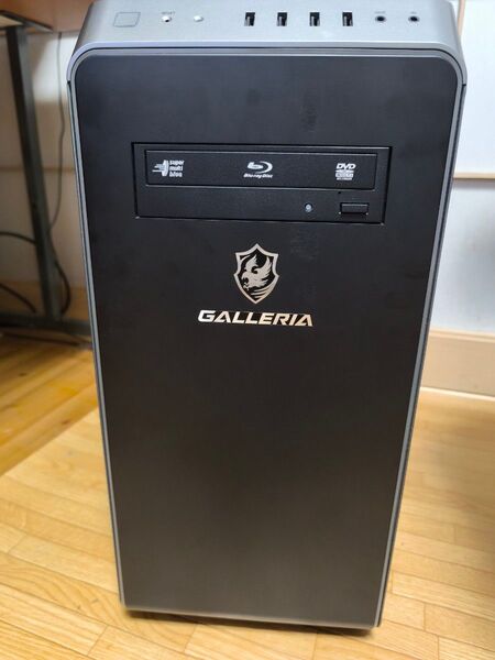 ゲーミングPC GALLERIA i7 13700F 4060Ti メモリ32GB SSD1TB×2 Blu-rayドライブ