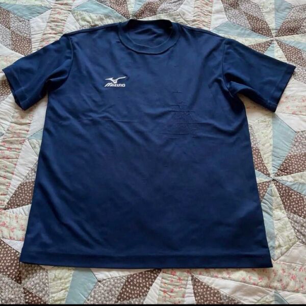 ミズノ Tシャツ ネイビー 練習着 MIZUNO 半袖Tシャツ