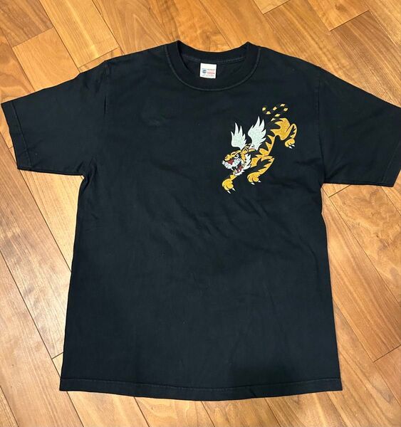 バズリクソンズ AIRFORCE TシャツUSA製 BUZZRICKSON東洋 ブラック 黒 M