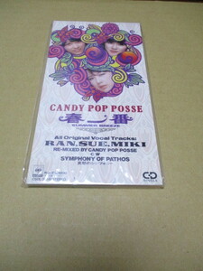 CANDY POP POSSE（キャンディーズ）　新品CDS　春一番