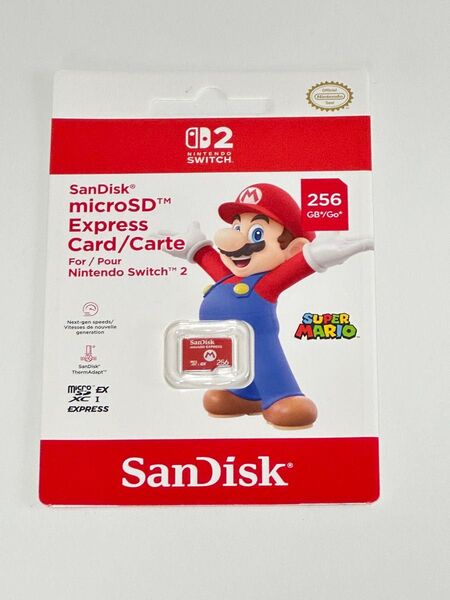 【新品未開封】SanDisk microSD Express 256GB Nintendo Switch2 SDカード