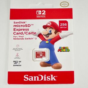 【新品未開封】SanDisk microSD Express 256GB Nintendo Switch2 SDカード