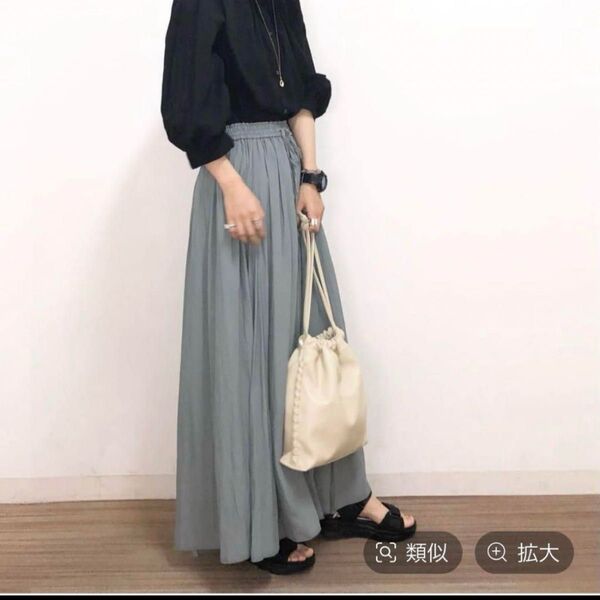 グローバルワーク シフォンスカート