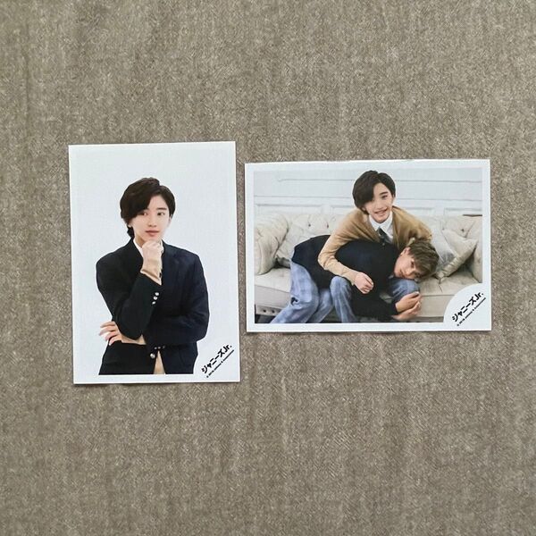 なにわ男子 道枝駿佑 高橋恭平 ジュニア時代 公式写真