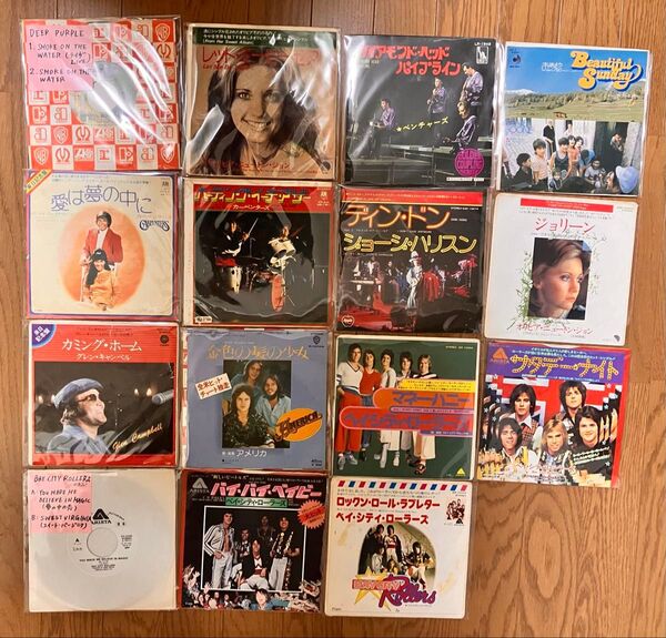 洋楽 カーペンターズ、オリビア、ベンチャーズなど EPレコード 15枚セット