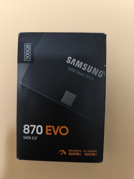 Samsung 870 EVO 500GB SATA 2.5" SSD 未開封
