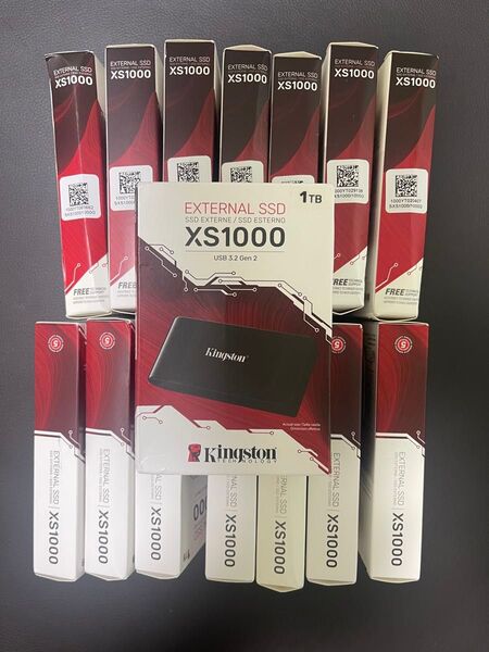 30個セット KINGSTON Kingston Xs1000 1tb Type-cポータブル プラスチックケース付き