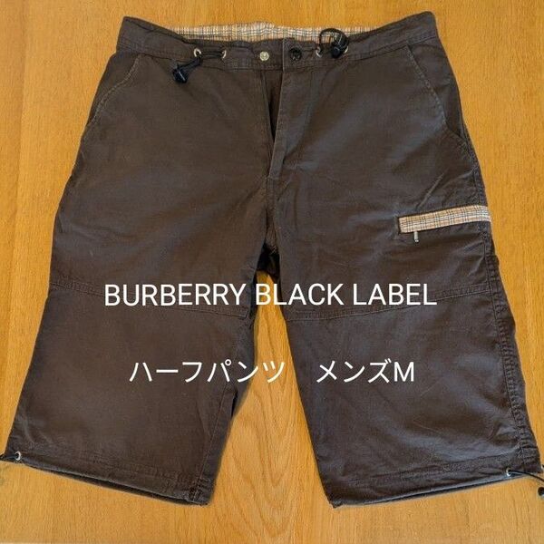 BURBERRY BLACK LABEL ハーフパンツ メンズM