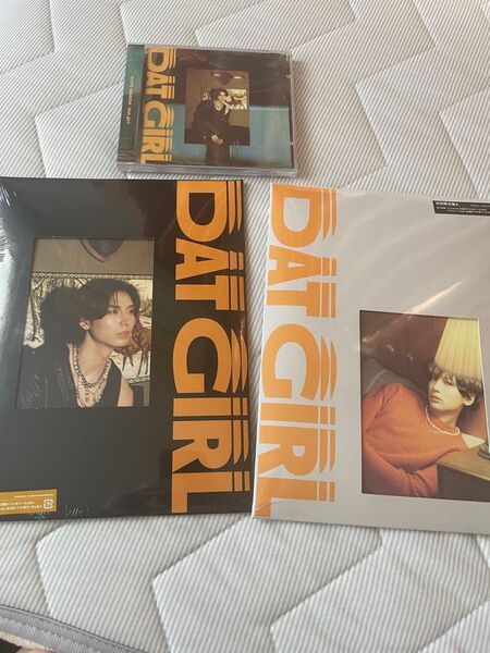 安達祐人 1st Album「DAT GIRL」初回限定盤A、Bと通常盤CDの3形態セット