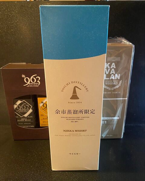 余市蒸留所限定ブレンデットウィスキー KAVALANウイスキー 963ウイスキー100ml× 2 【3種飲み比べセット】