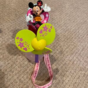 ディズニーランド ディズニーリゾート限定 ミニーマウス ミニー 霧吹き付きファン 扇風機 ミスト 熱中症